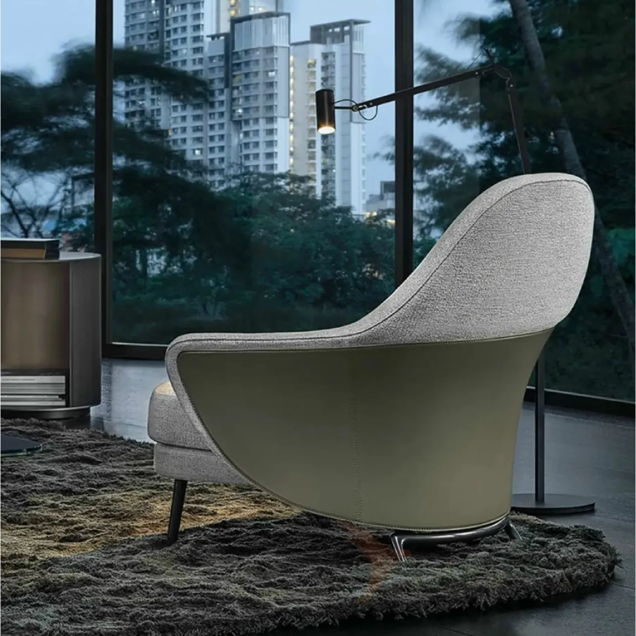 Дизайнерский обеденный стул LaLume MB21014-23