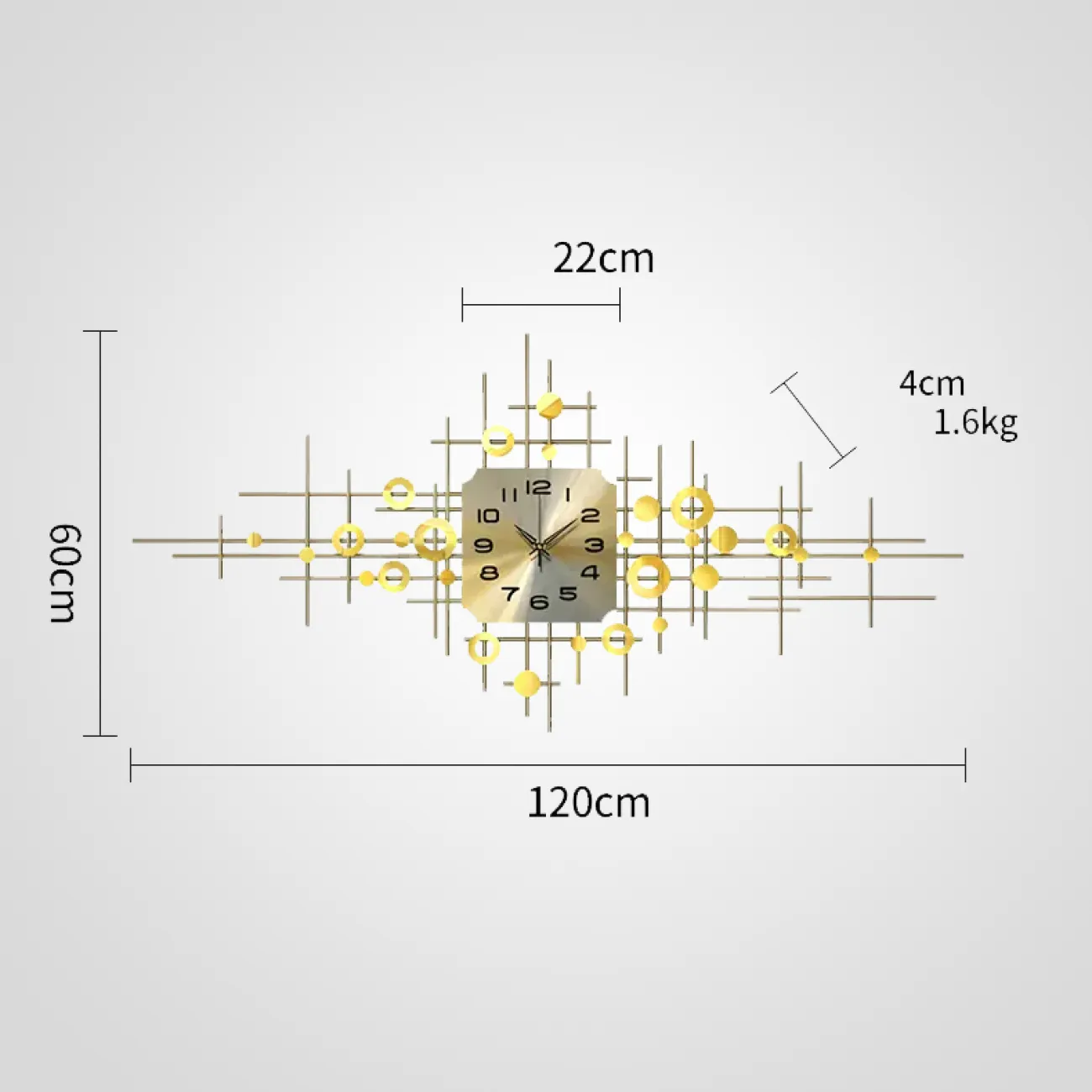Настенные часы Shuttle time ручной ковки и резьбы Настенные часы Shuttle time ручной ковки и резьбы