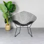 Кресло Bertoia Diamond Chair designed by Harry Bertoia	 in 1952 от LaLume