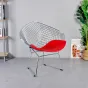 Кресло Bertoia Diamond Chair designed by Harry Bertoia	 in 1952 от LaLume