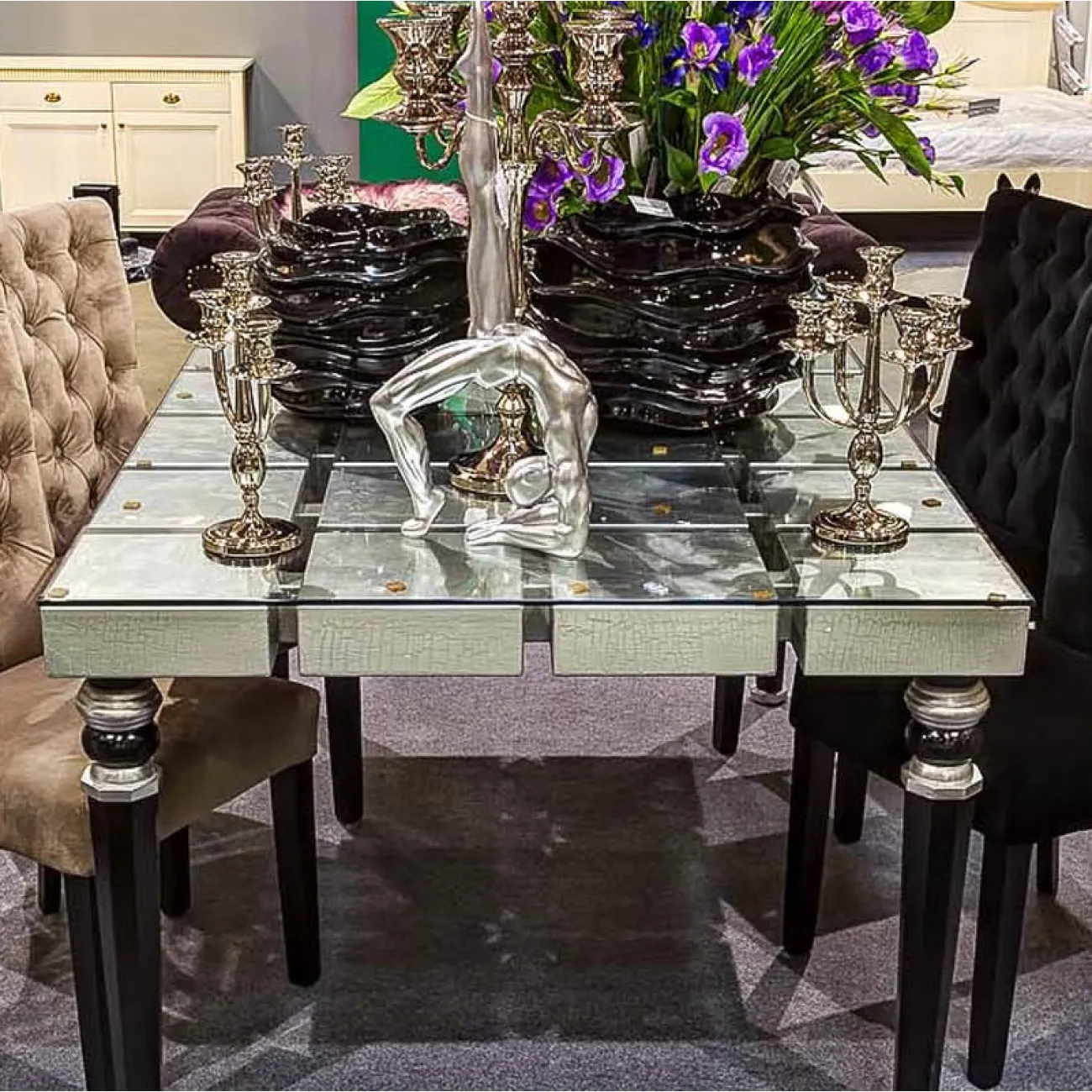 Обеденный стол ART-B2876-DT6A от LaLume