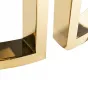 Стол журнальный Garda Decor темн.стекло/золото 47ED-GDCT002 от LaLume