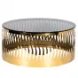 Стол журнальный Wave тонир.стекло/золото GY-CT8149GOLD от LaLume
