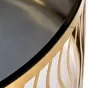 Стол журнальный Wave тонир.стекло/золото GY-CT8149GOLD от LaLume