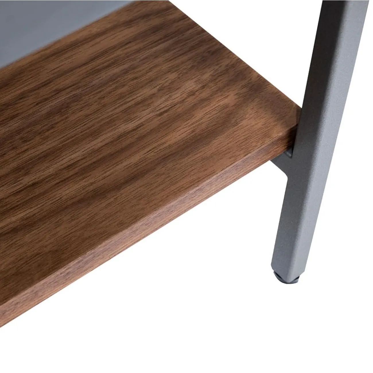 Стол журнальный серый/орех 40AD-CT388 от LaLume Стол журнальный серый/орех 40AD-CT388 от LaLume