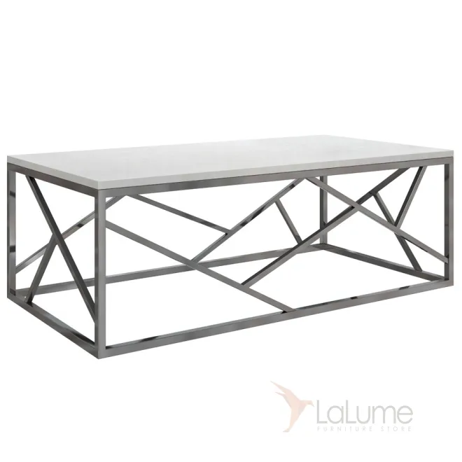 Стол журнальный с мраморной столешницей GY-CT2051214BLSM от LaLume Стол журнальный с мраморной столешницей GY-CT2051214BLSM от LaLume