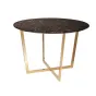 Стол обеденный круглый коричневый (искусственный мрамор) 33FS-DT3022-PG от LaLume
