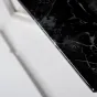 Стол обеденный прямоугольный черный (искусственный мрамор) 33FS-DT19F335-BS от LaLume