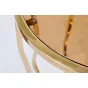 Столик журнальный круглый золотой 13RXET4036-GOLD от LaLume