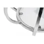 Столик журнальный круглый серебряный 13RXET4037-SILVER от LaLume