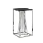 Столик журнальный высокий черное стекло/серебро 13RXET8082L-SILVER от LaLume