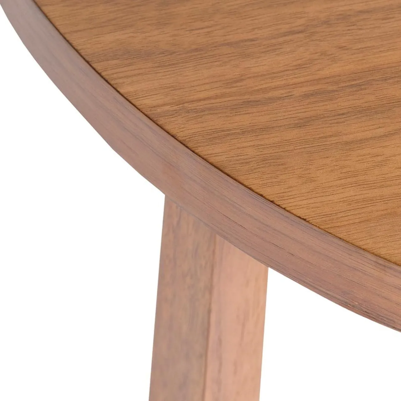 Столик журнальный круглый (цвет орех) 40AD-ET016C от LaLume Столик журнальный круглый (цвет орех) 40AD-ET016C от LaLume