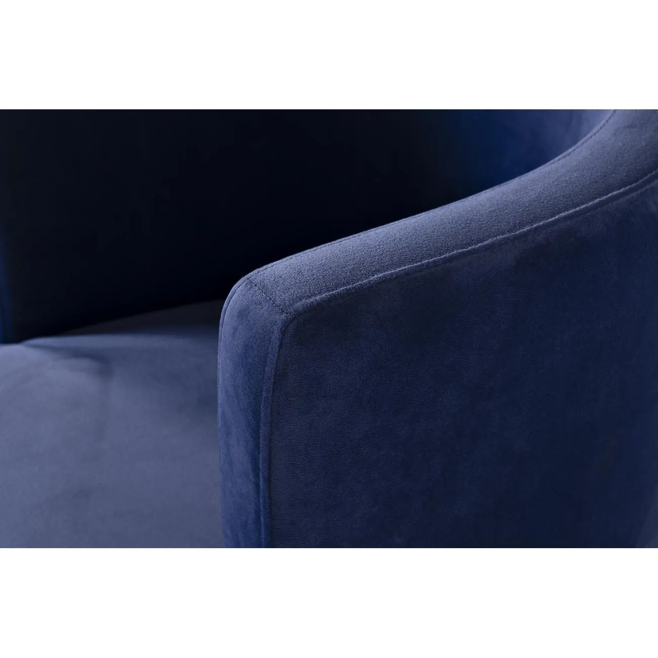 СТУЛ НА МЕТАЛЛИЧЕСКОМ КАРКАСЕ ТЕМНО-ГОЛУБОЙ от LaLume