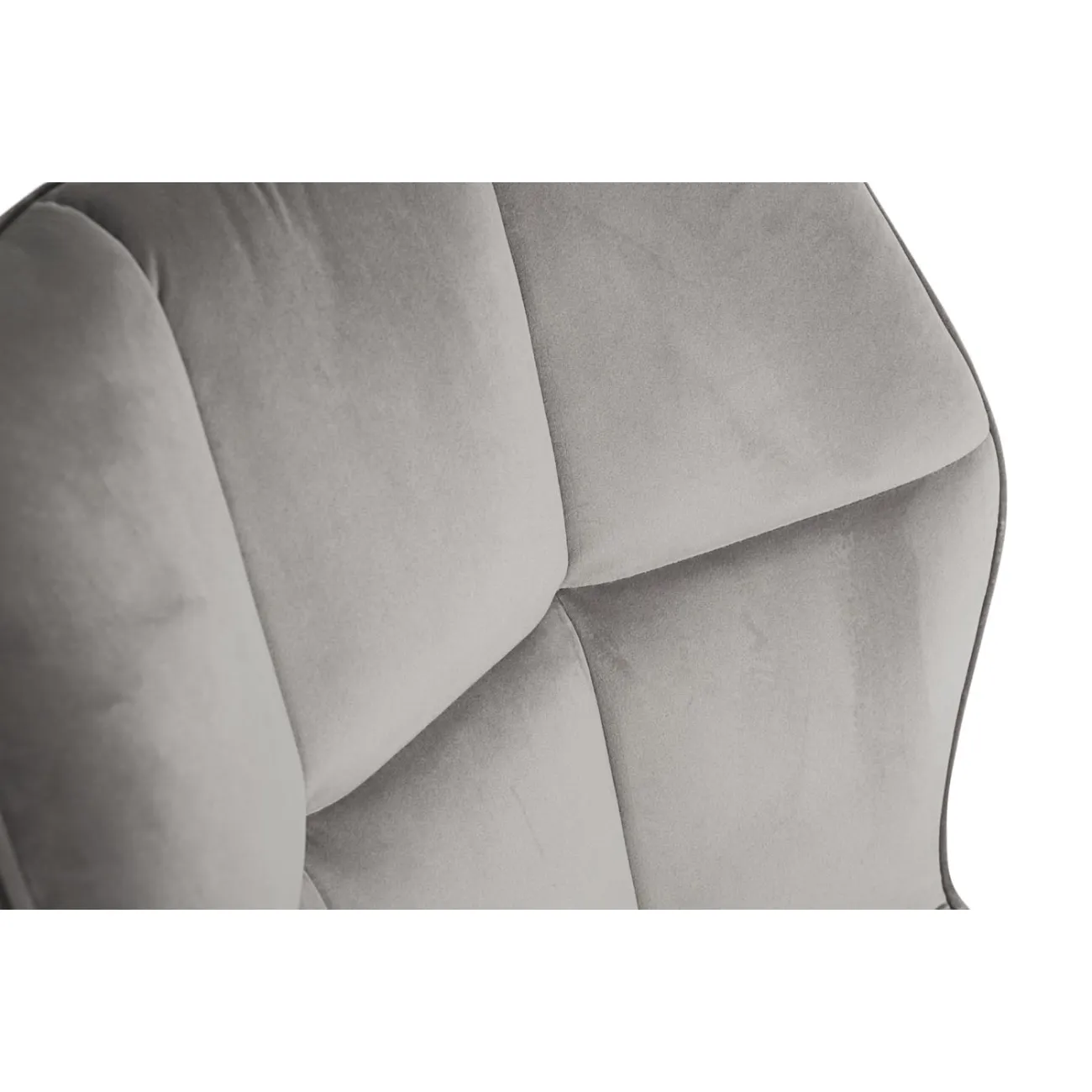 СТУЛ СЕРЫЙ ВЕЛЮРОВЫЙ от LaLume