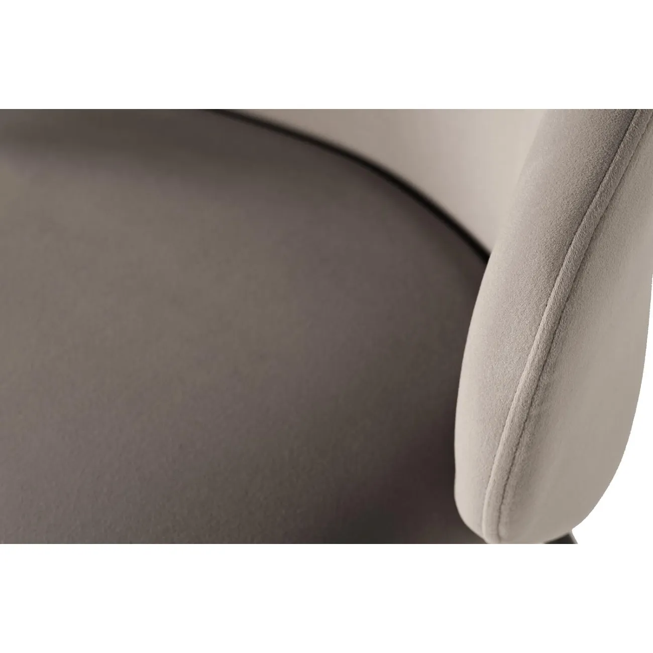 СТУЛ ОБЕДЕННЫЙ ВЕЛЮРОВЫЙ СЕРЫЙ от LaLume