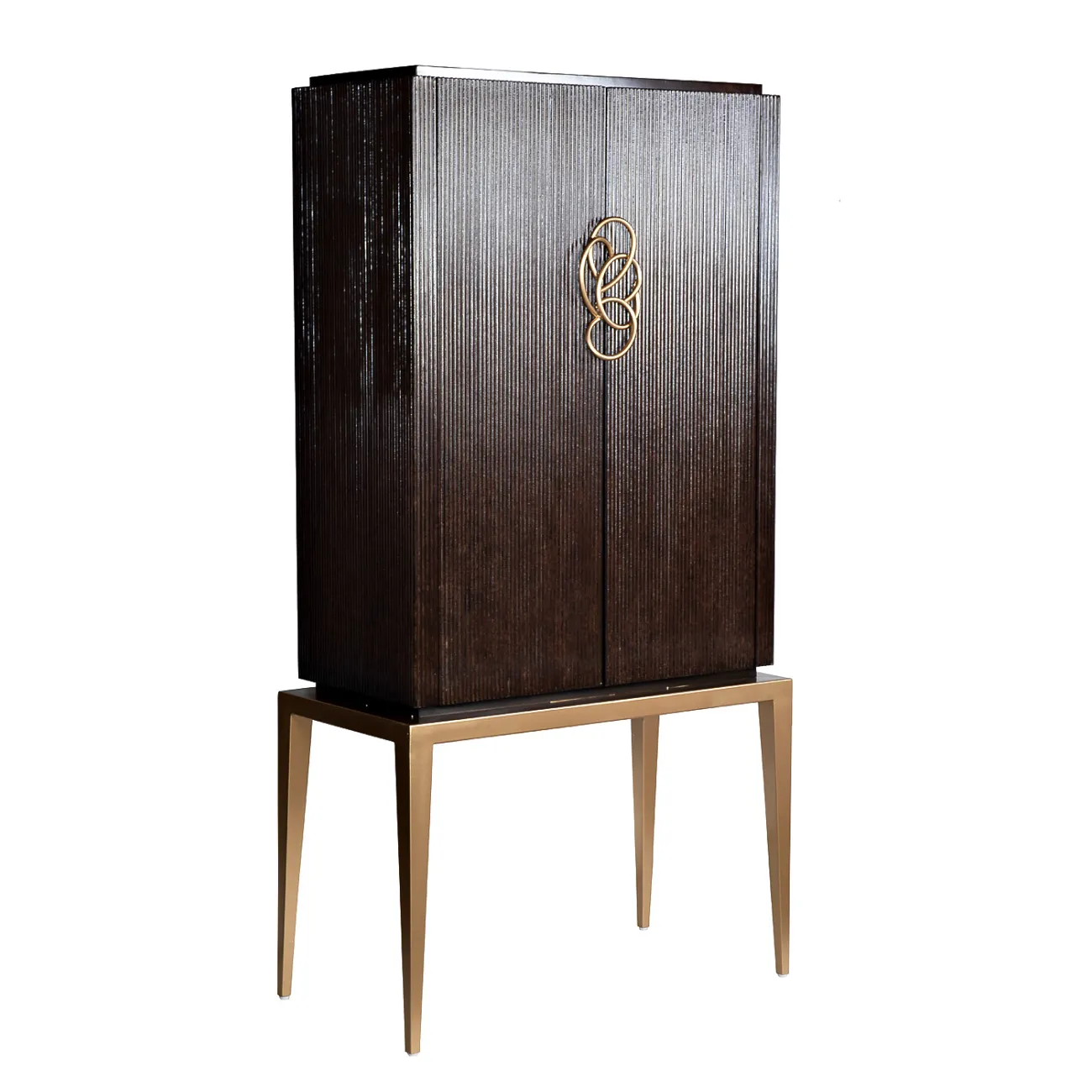 КОМОД ВЫСОКИЙ ТЕМНО-ВИШНЕВЫЙ от LaLume