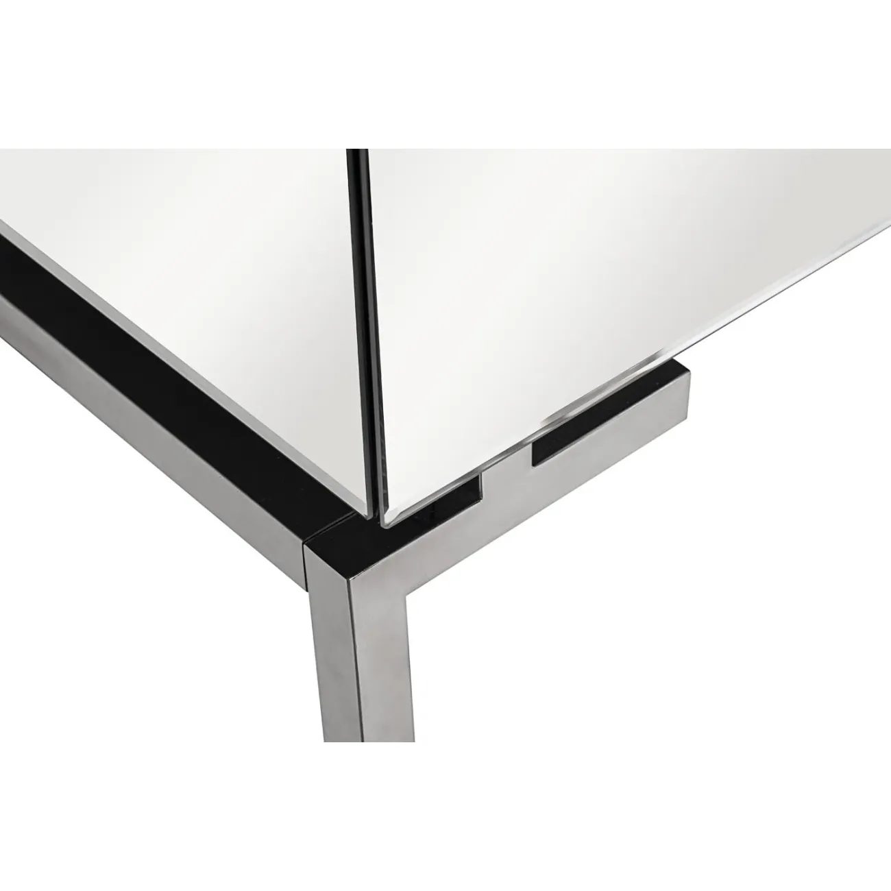 КОНСОЛЬ ЗЕРКАЛЬНАЯ С ДВУМЯ ЯЩИКАМИ KFG075 от LaLume