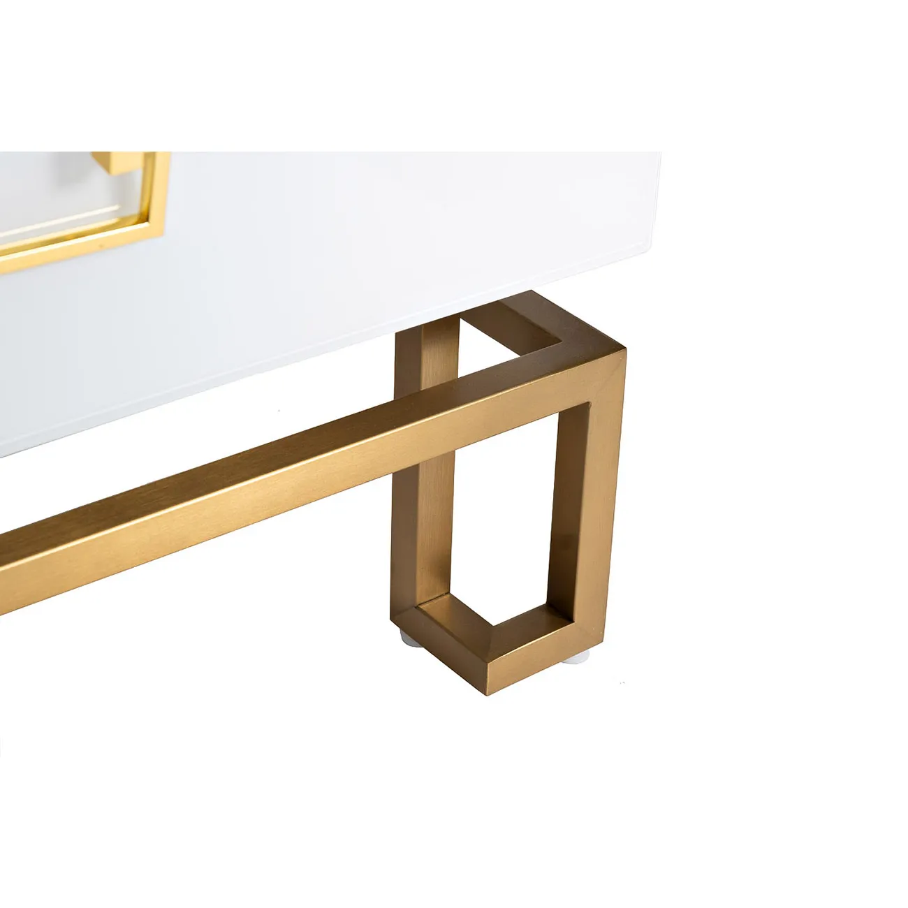 ТУМБОЧКА БЕЛАЯ С ДВУМЯ ЯЩИКАМИ KFG085 от LaLume