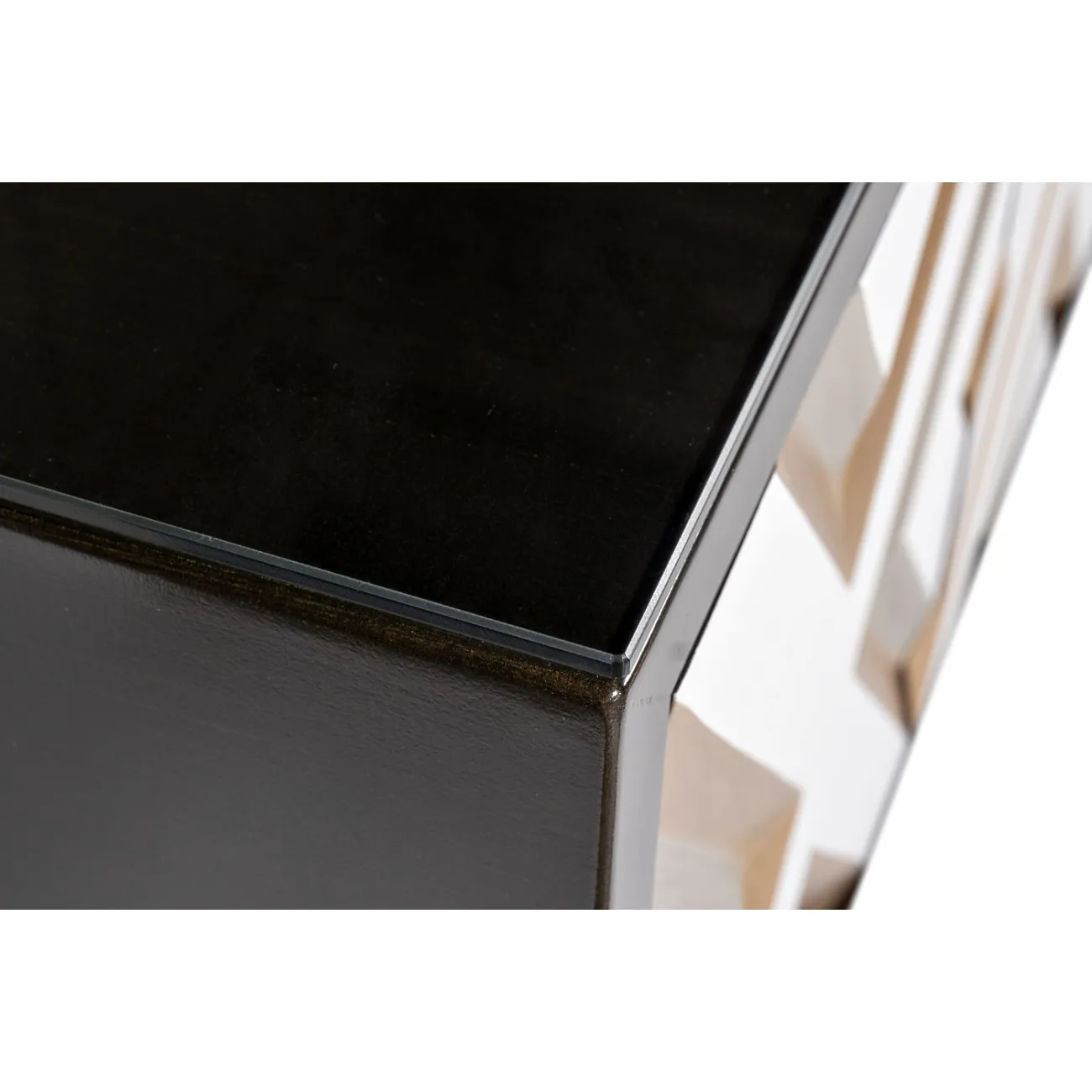 ТУМБА ПОД ТЕЛЕВИЗОР С РОМБОВИДНЫМ ДЕКОРОМ ART-2924-TV от LaLume ТУМБА ПОД ТЕЛЕВИЗОР С РОМБОВИДНЫМ ДЕКОРОМ ART-2924-TV от LaLume