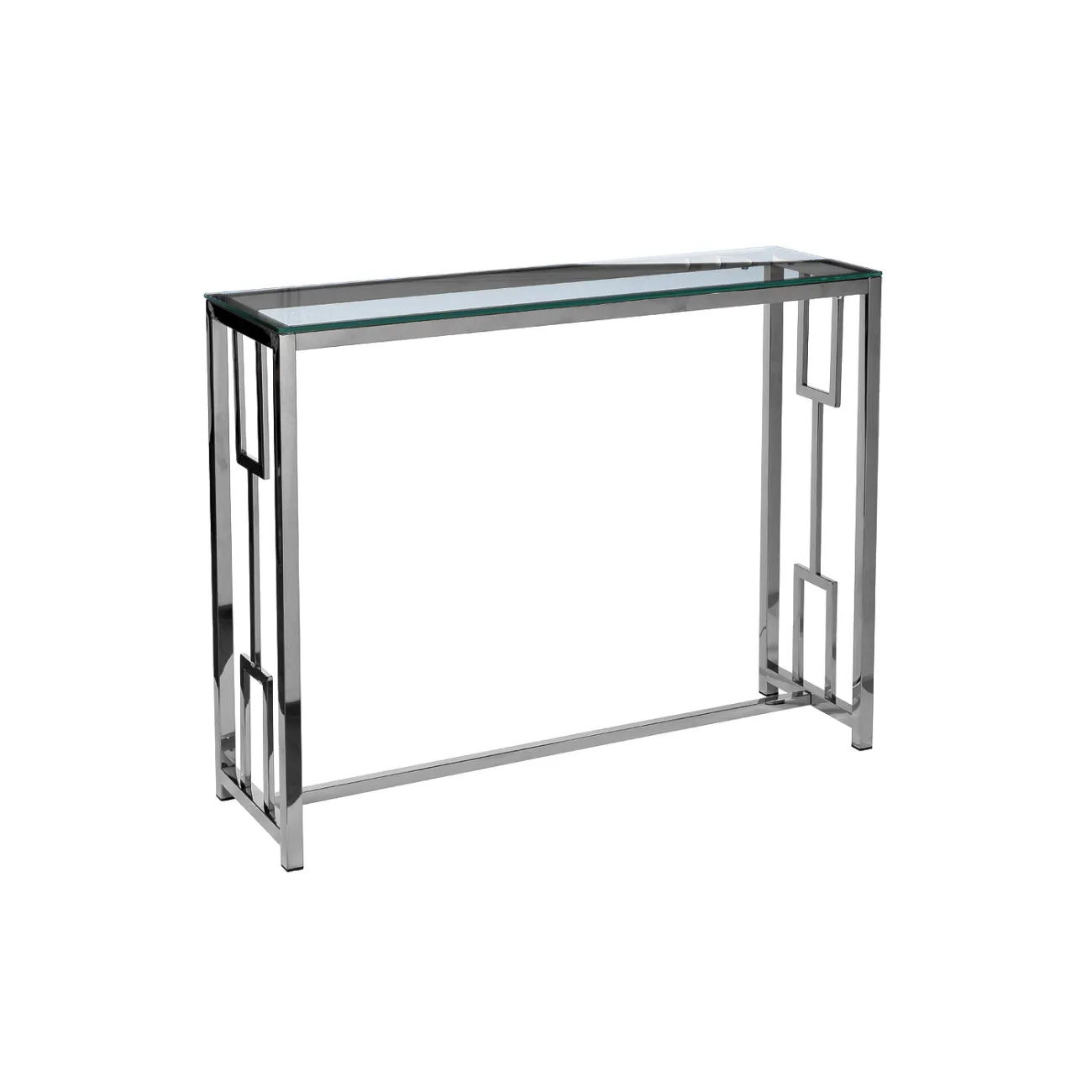 КОНСОЛЬ ПРОЗРАЧНОЕ СТЕКЛО/ХРОМ 47ED-CST072 от LaLume