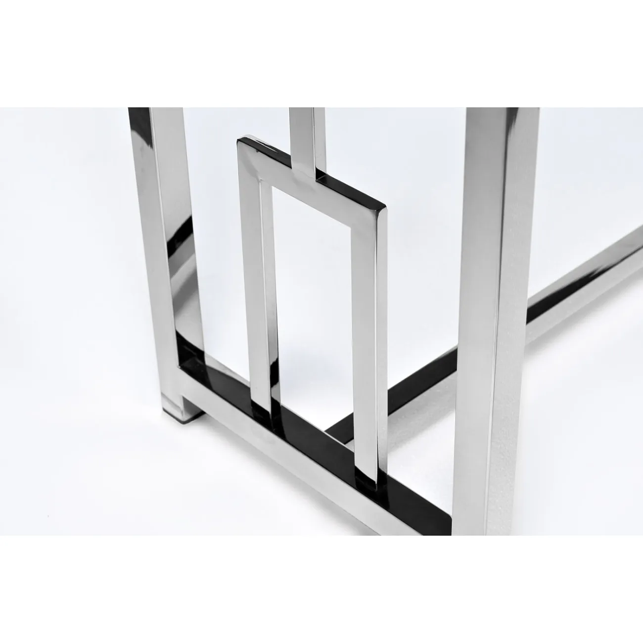 КОНСОЛЬ ПРОЗРАЧНОЕ СТЕКЛО/ХРОМ 47ED-CST072 от LaLume