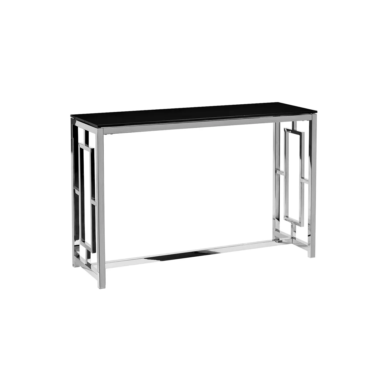 КОНСОЛЬ ЧЕРНОЕ СТЕКЛО/ХРОМ GY-CST2051212 от LaLume