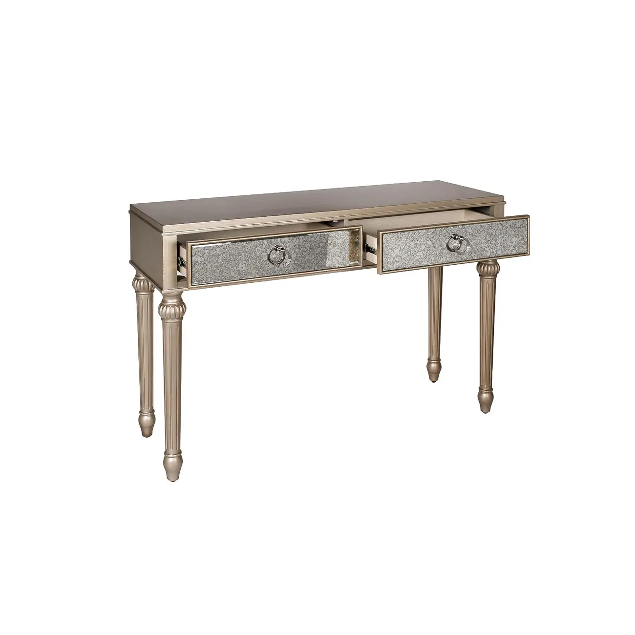 КОНСОЛЬ С ЯЩИКАМИ И ЗЕРКАЛЬНОЙ ОТДЕЛКОЙ KFG1508 от LaLume