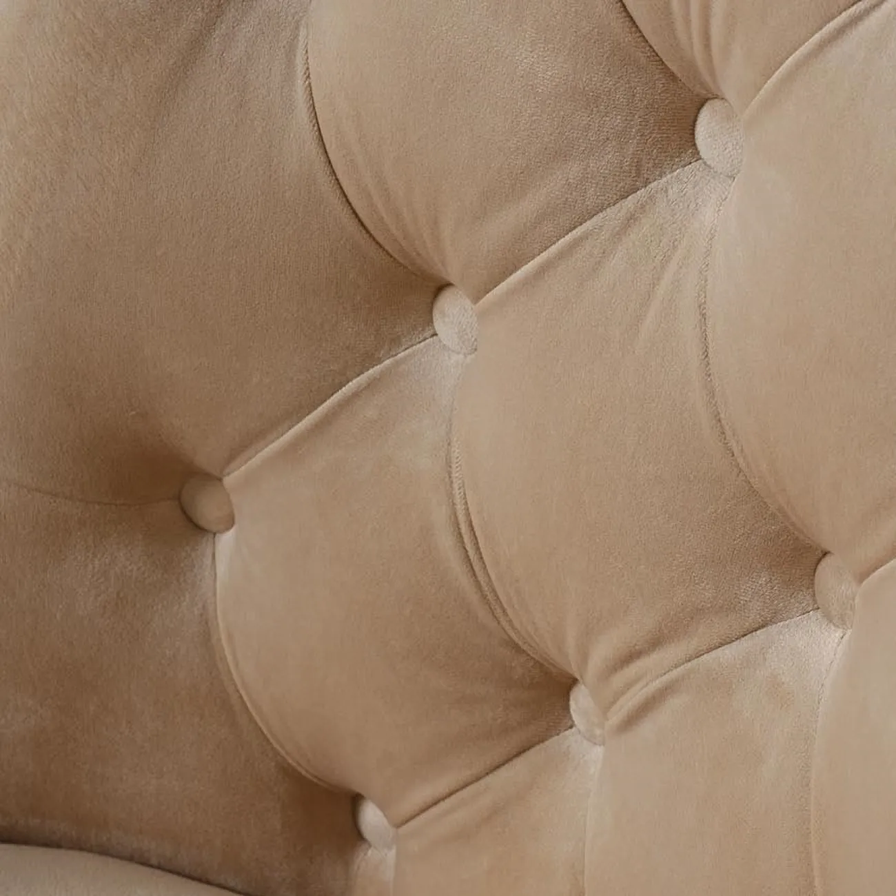 Стул на металлическом каркасе бежевый 76AR-6210GOLD-BG от LaLume