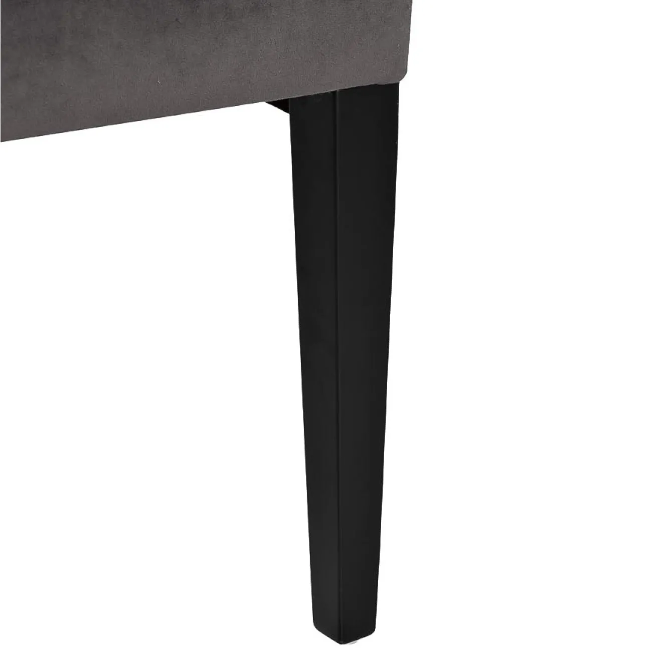 Стул велюровый серый с кольцом 597-2K-СЕРЫЙ-Riv96 от LaLume