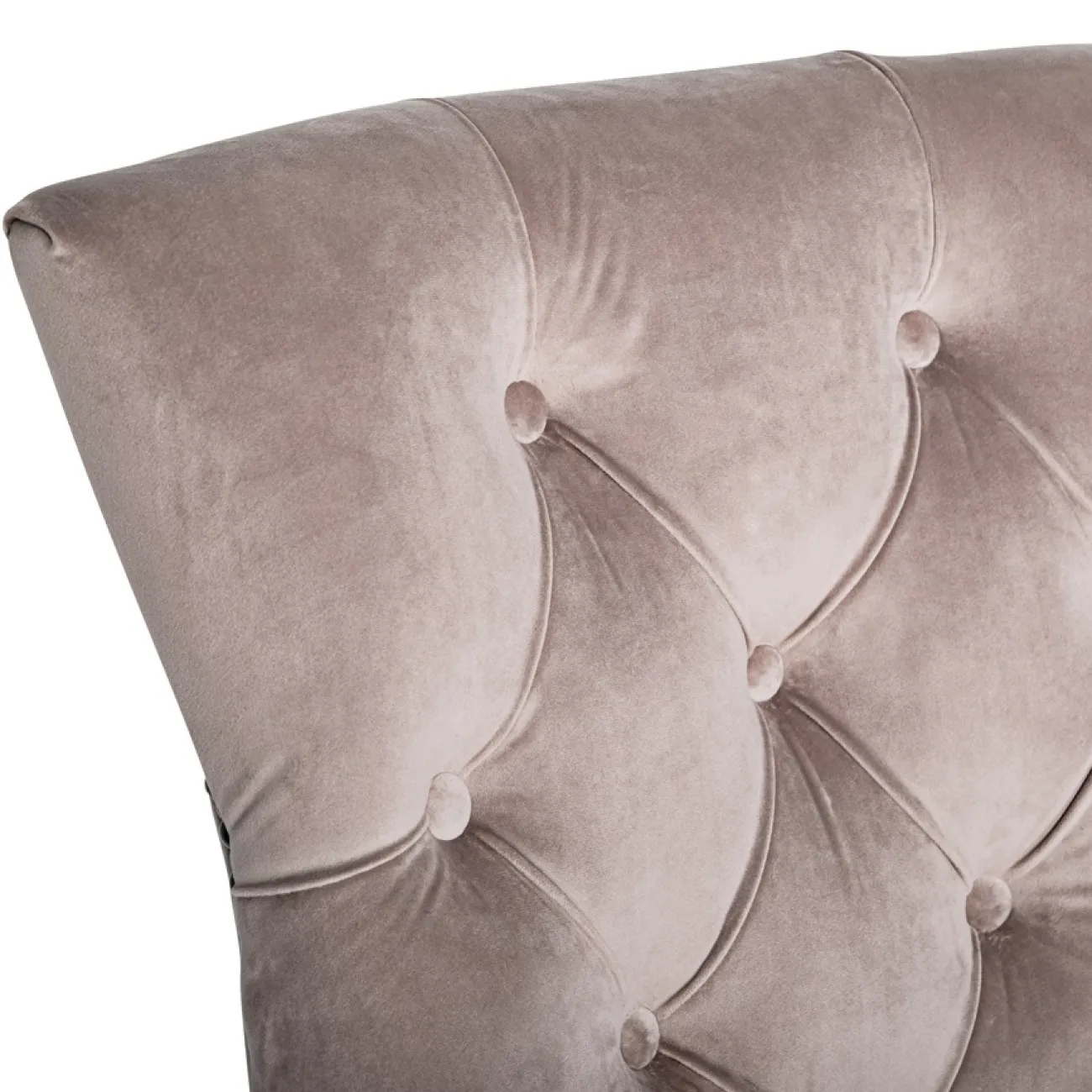 Стул велюровый серо-бежевый 236-2K-БЕЖ-Riv16 от LaLume