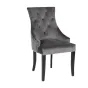 Стул велюровый серый 236-2K-СЕРЫЙ-Riv96 от LaLume