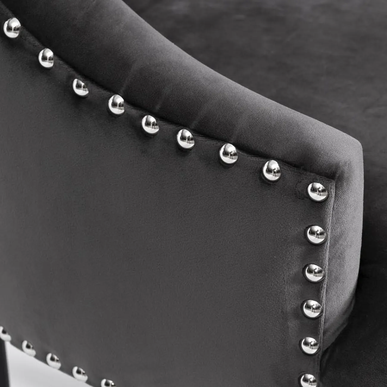 Стул велюровый серый 236-2K-СЕРЫЙ-Riv96 от LaLume