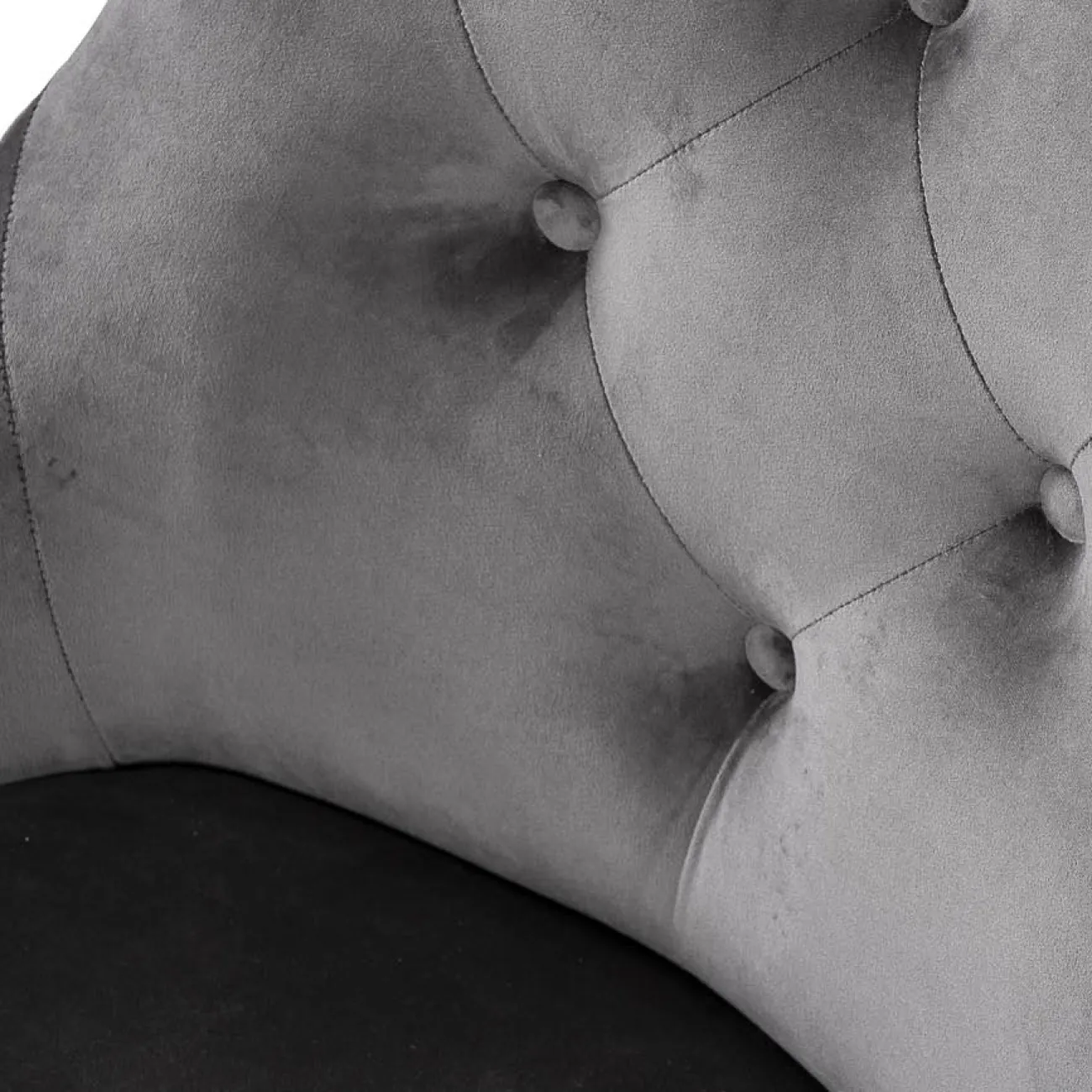 Стул велюровый серый 236-2K-СЕРЫЙ-Riv96 от LaLume