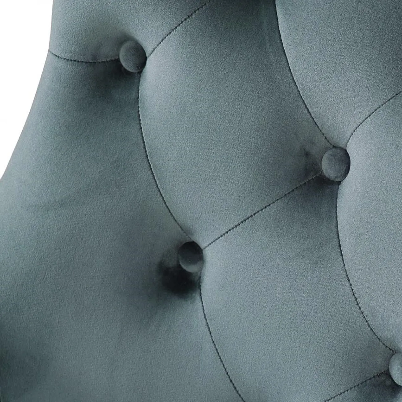 Стул велюровый бежевый (коричневые ножки) 597-2K-КРЕМОВЫЙ-Riv21 от LaLume