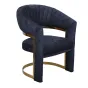 Стул велюровый синий/золото GY-DC8386GOLD-B от LaLume