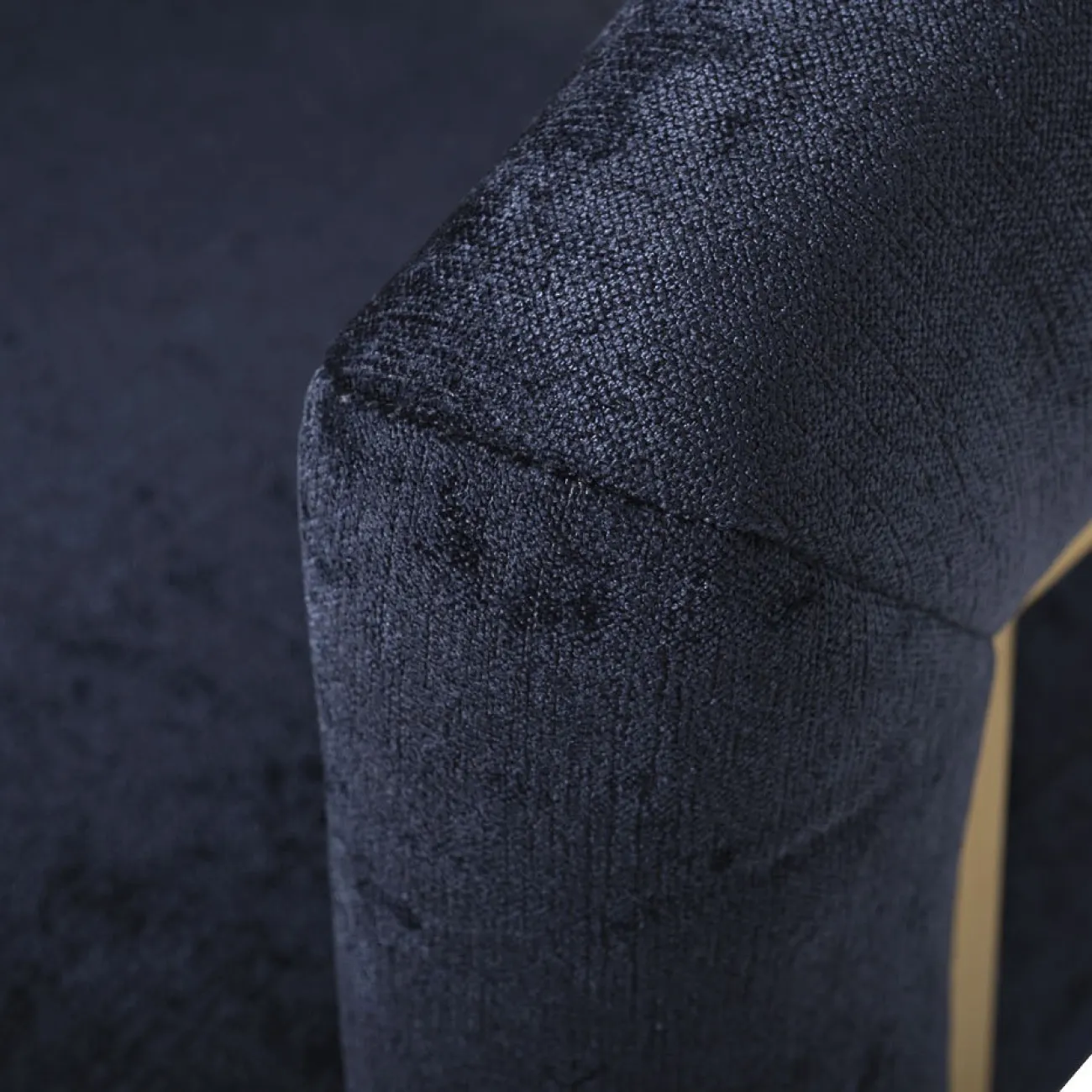 Стул велюровый синий/золото GY-DC8386GOLD-B от LaLume