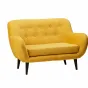 Эксклюзивный дизайн и комфорт: 2-х местный желтый прямой диван Maserati Yellow