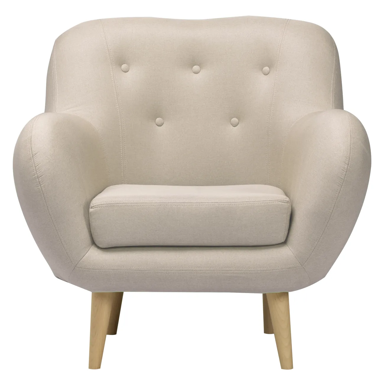 Уютное и стильное кресло Элефант в бежевом цвете для вашего идеального отдыха Уютное и стильное кресло Элефант в бежевом цвете для вашего идеального отдыха