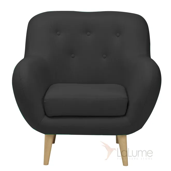 Уникальное кресло Элефант DREAM black - стильный и комфортный акцент для вашего интерьера!