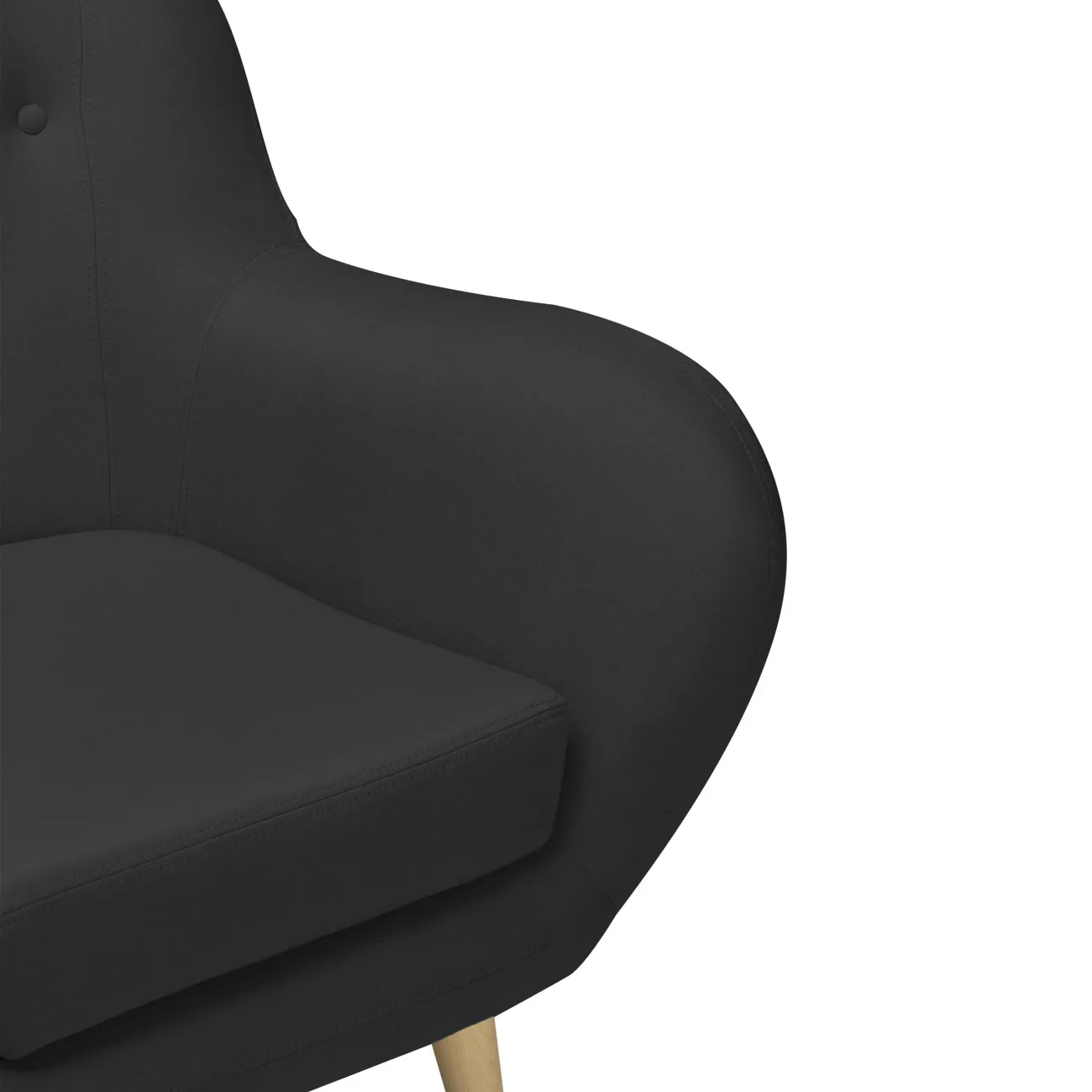Уникальное кресло Элефант DREAM black - стильный и комфортный акцент для вашего интерьера!