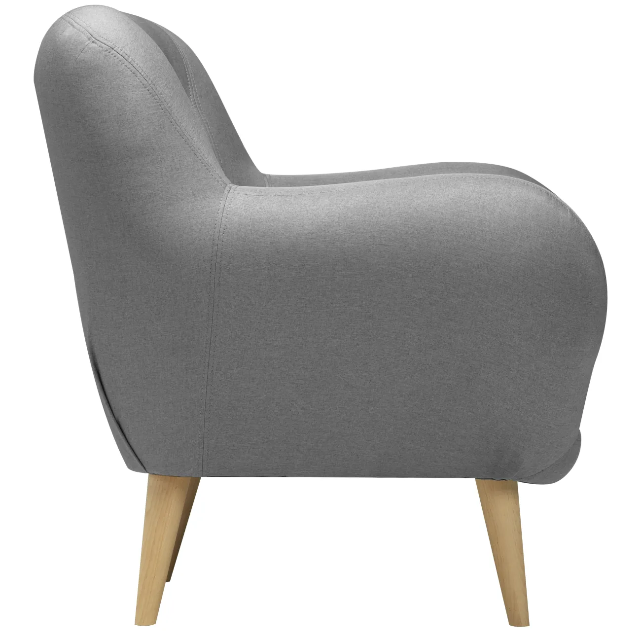 Уютное и стильное кресло Элефант серого цвета для вашего современного интерьера