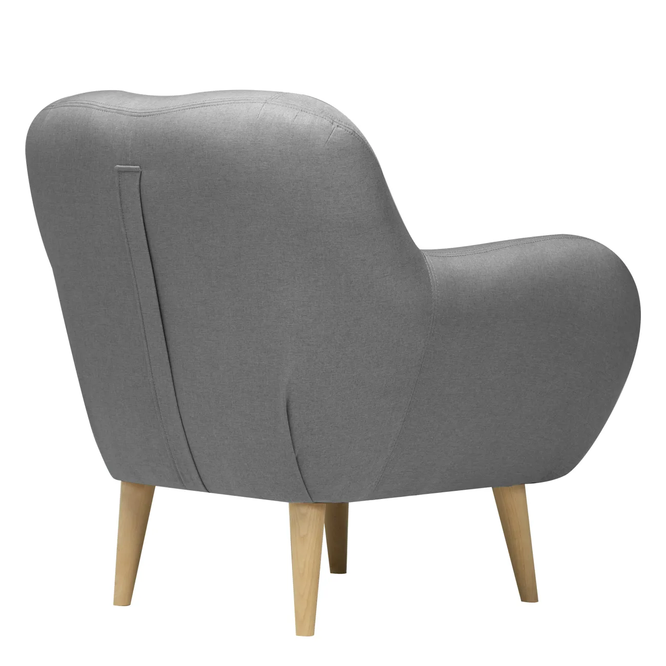 Уютное и стильное кресло Элефант серого цвета для вашего современного интерьера