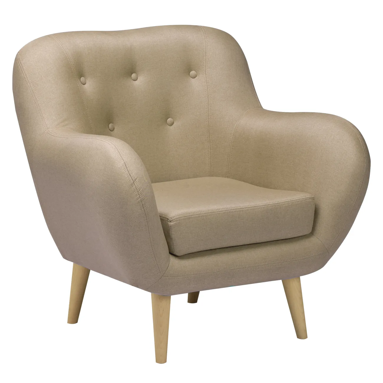 Уютное и стильное кресло Элефант в темно-бежевом цвете для вашего сна и отдыха Уютное и стильное кресло Элефант в темно-бежевом цвете для вашего сна и отдыха