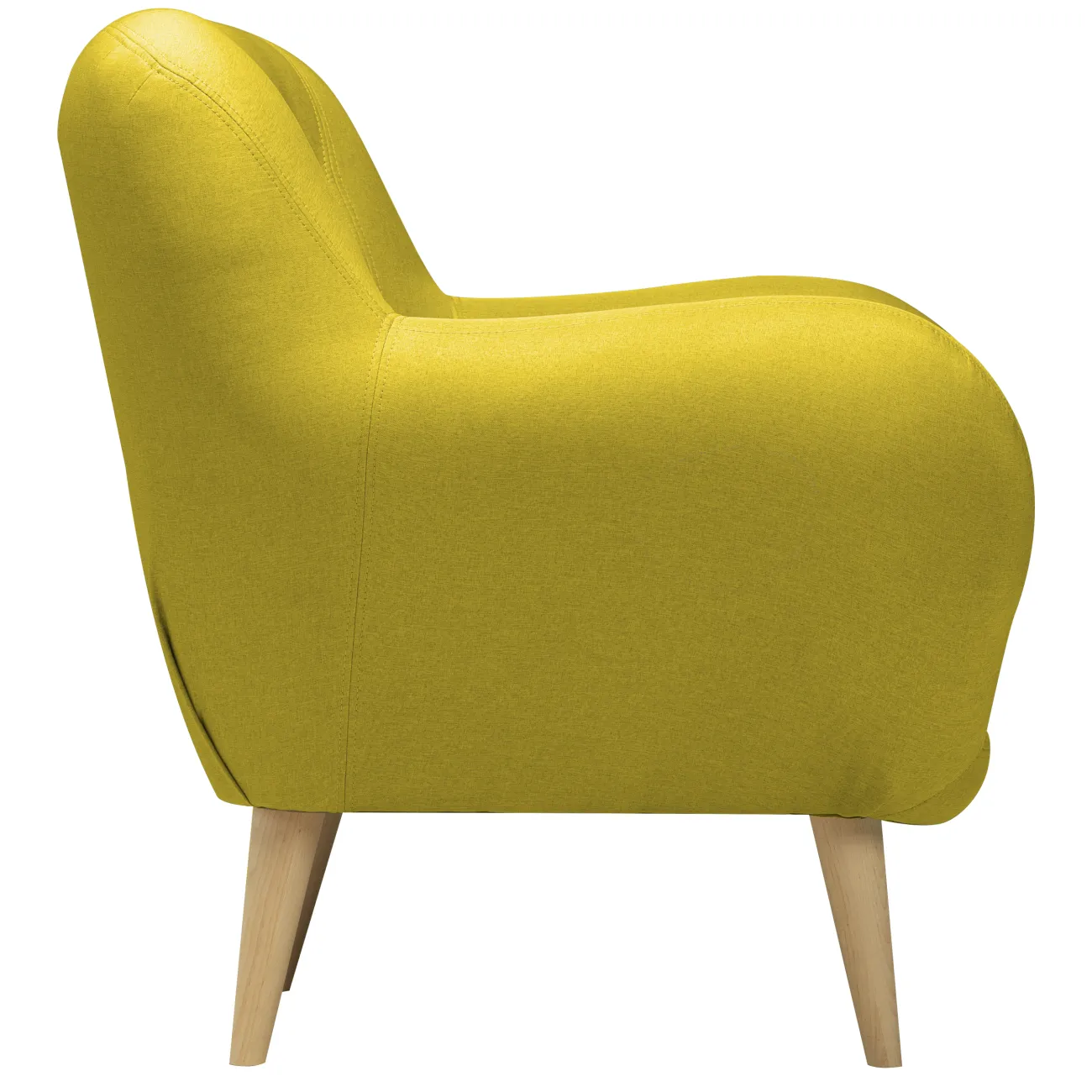 Уютное и стильное кресло Элефант желтого цвета для вашего современного интерьера