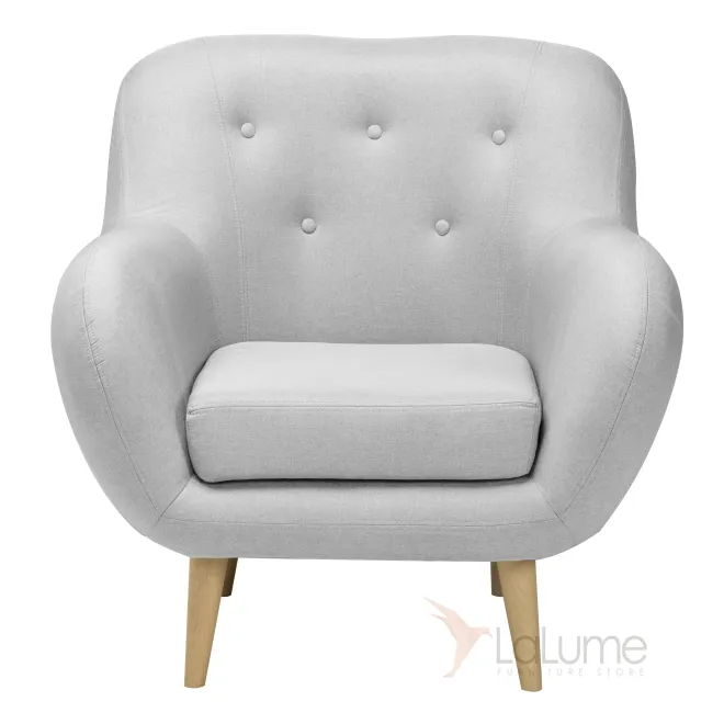 Уютное и стильное кресло Элефант для вашего дома: светло-серый DREAM lightgrey