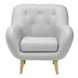 Уютное и стильное кресло Элефант для вашего дома: светло-серый DREAM lightgrey