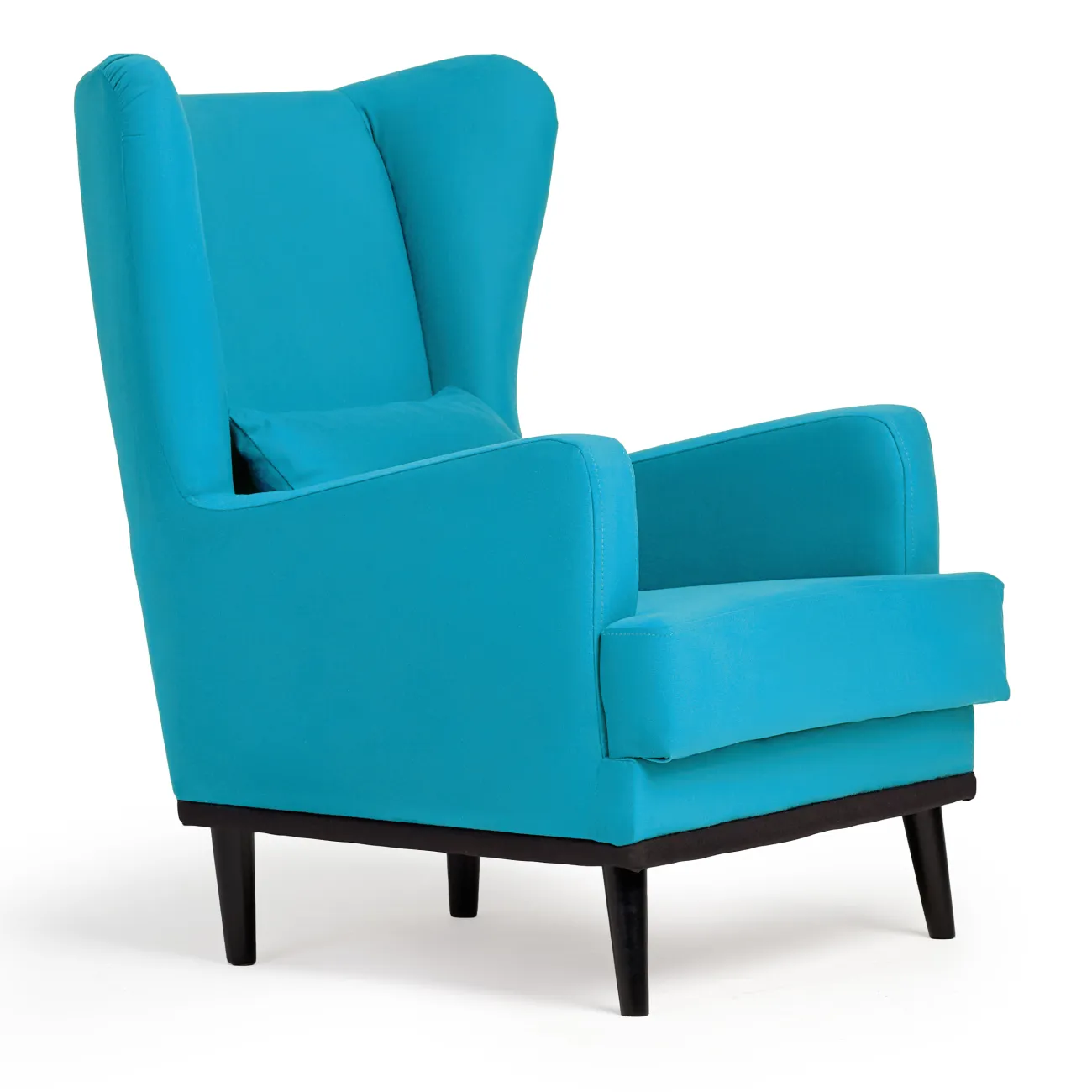 Уютное и стильное кресло Оскар голубого цвета для вашего дома от Zara azur 48