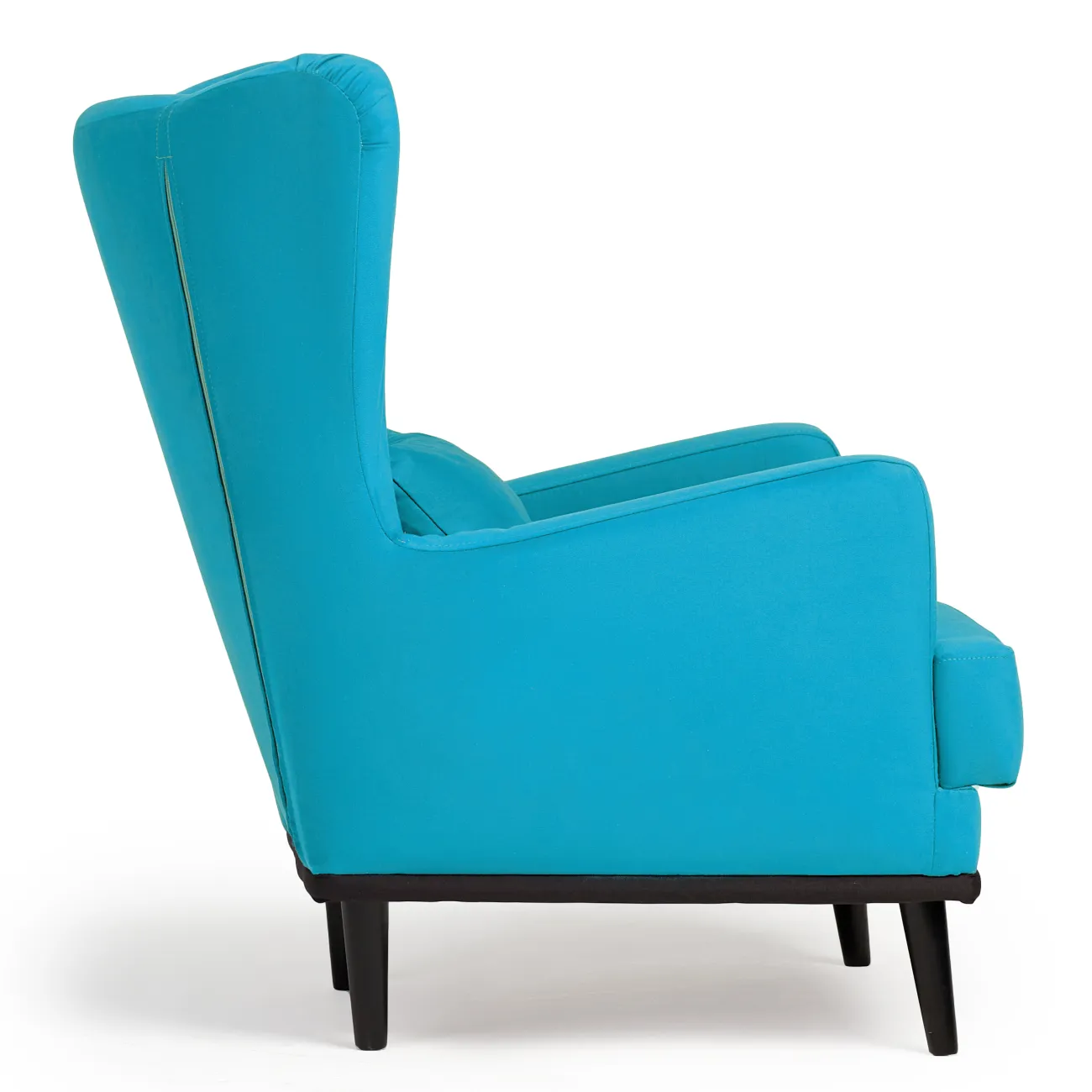 Уютное и стильное кресло Оскар голубого цвета для вашего дома от Zara azur 48