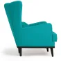 Уютное и стильное кресло Оскар в ярком бирюзовом цвете от Zara - идеальное дополнение для вашего интерьера!