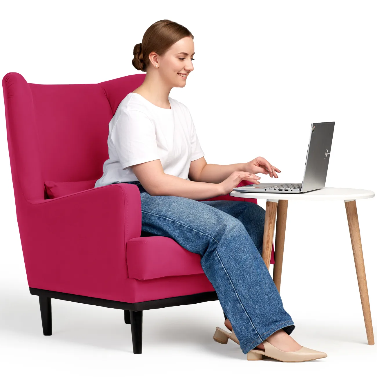 Роскошное розовое кресло Оскар для стильного интерьера! Роскошное розовое кресло Оскар для стильного интерьера!